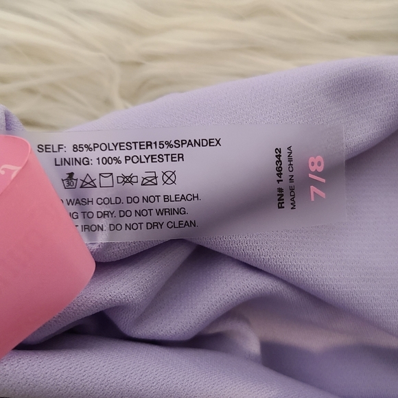 Juicy Couture Ruffle Swimsuit 7/8 NWT - Picture 4 of 4